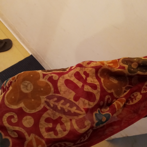 Beautiful vintage sheer scarf/dupatta - Picture 5 of 9